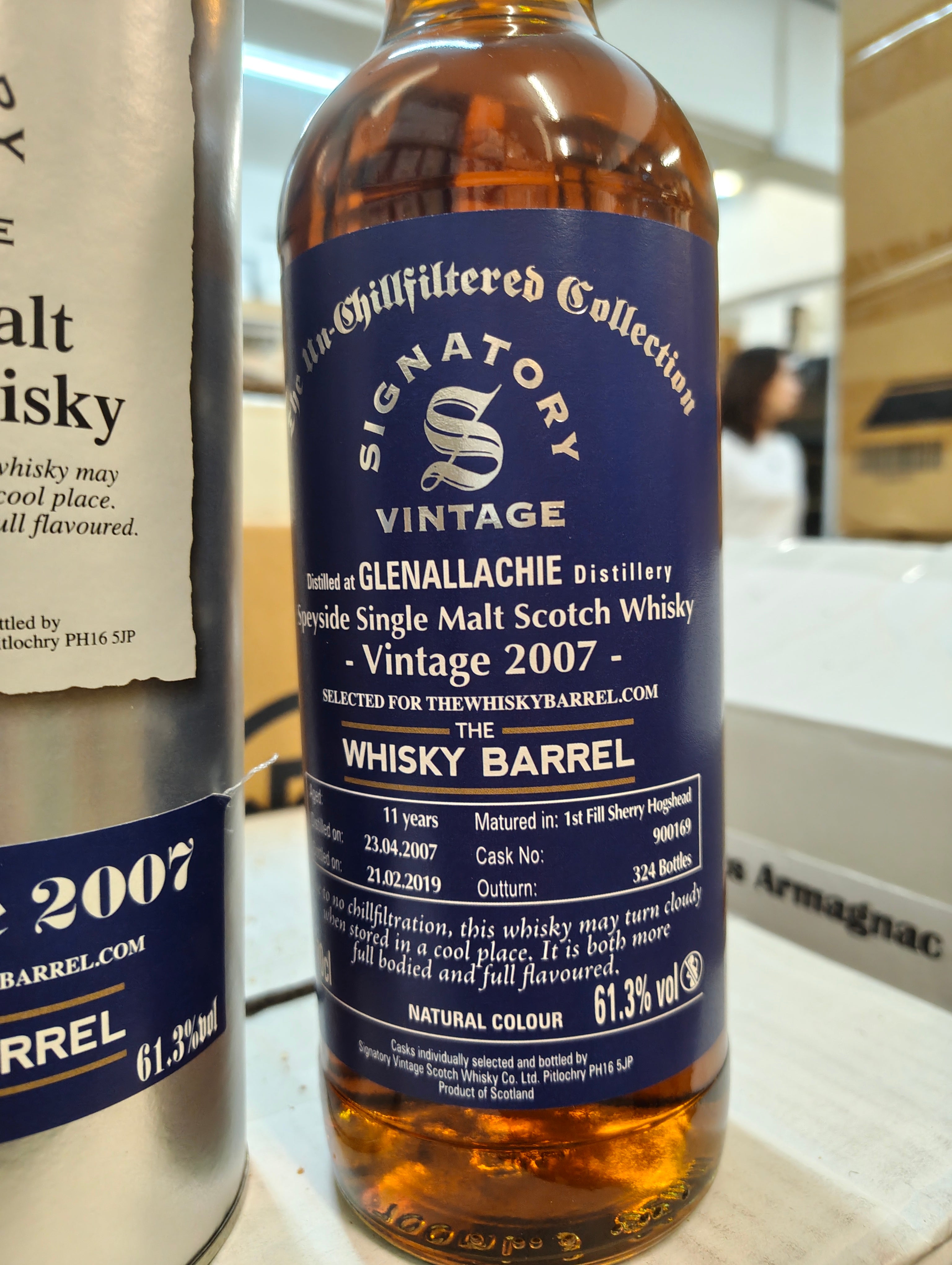 Glenallachie 11 yo 2007 Signatory 61.3%