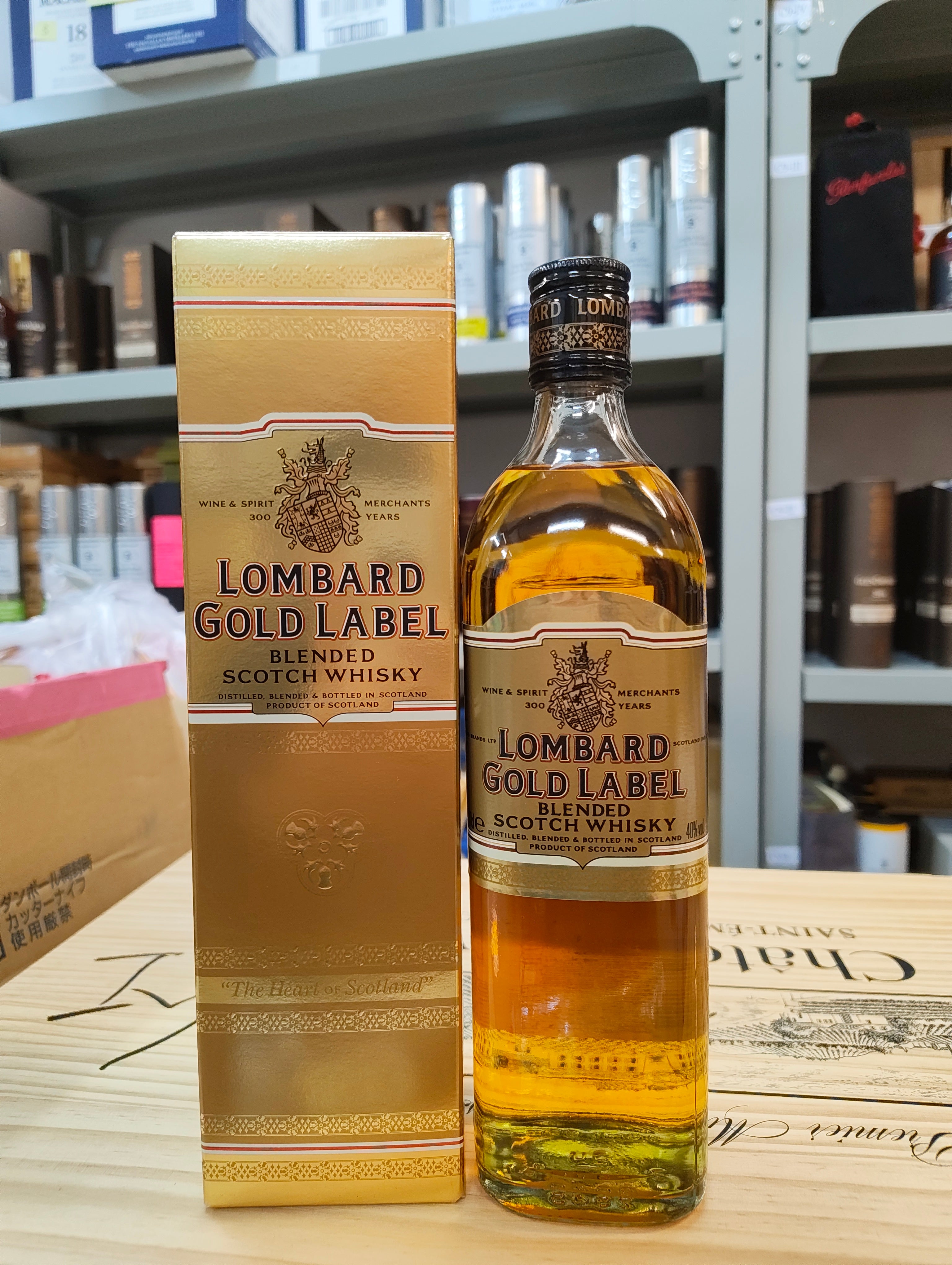 Lombard Gold Label Blended Whiskey