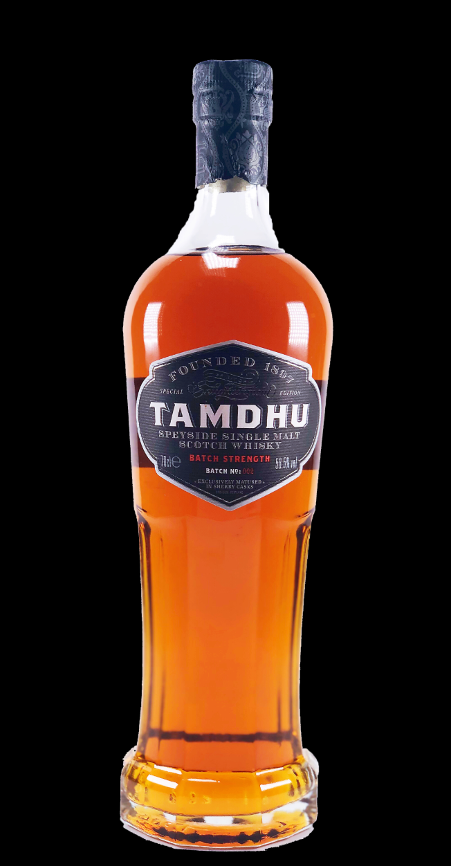 Tamdhu Speyside Single Malt Whiskey, batch strength 58.8%, Batch no:002